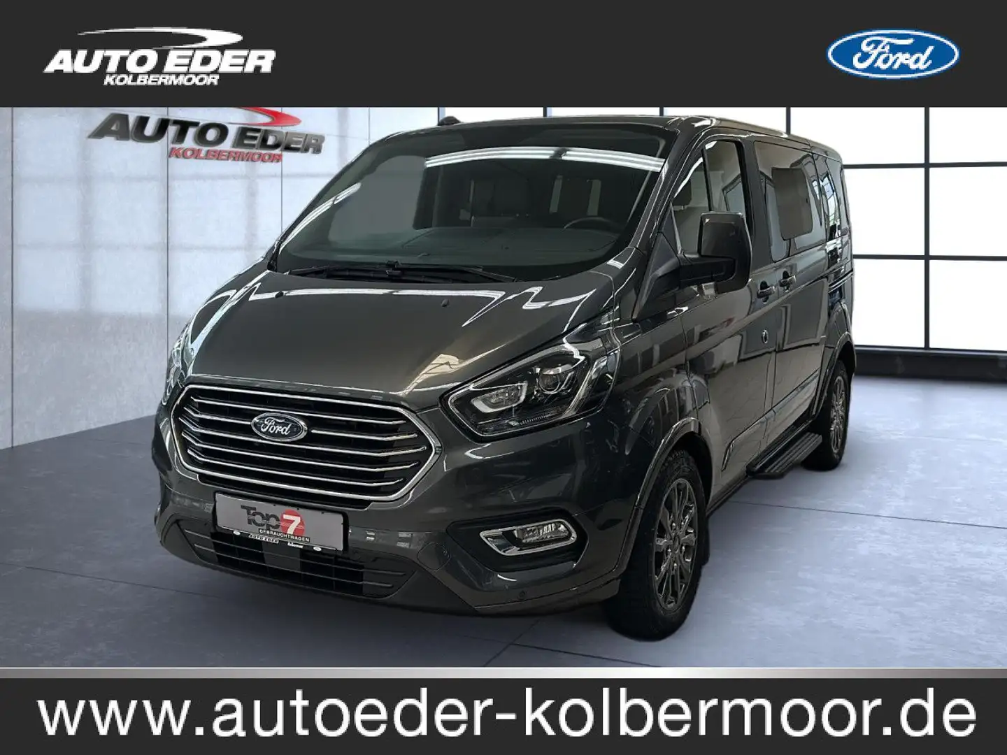 Ford Tourneo Custom Titanium X320 L1 8-Sitzer Bluetooth Gri - 1