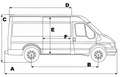 Ford Transit FM G-2 IA/ Z Motor 2.4 Braun - thumbnail 1