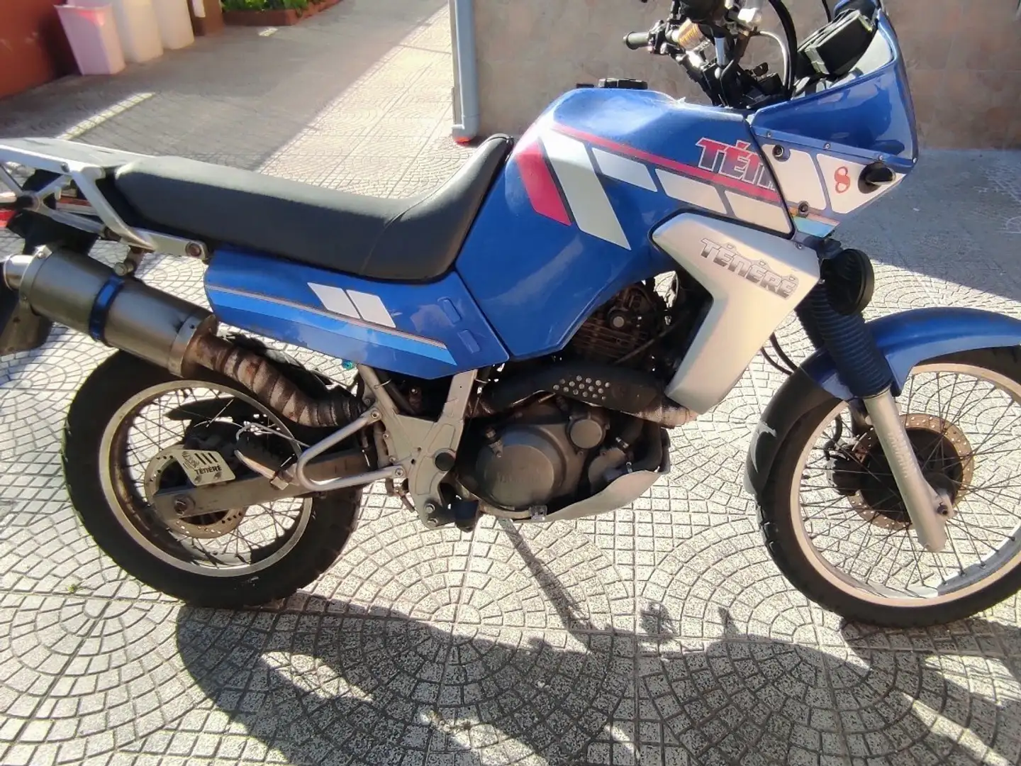 Yamaha XTZ 660 Blau - 1
