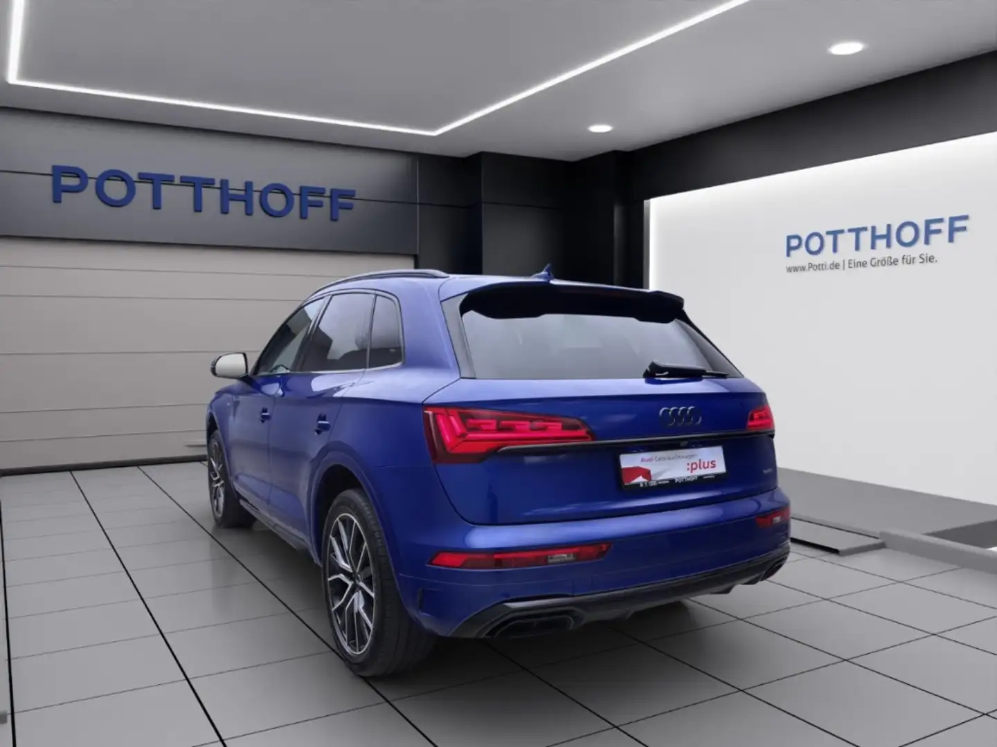 Audi Q5 40 TDI Q S LINE PANO STDHZG HuD B&O NAVI Blau - 2