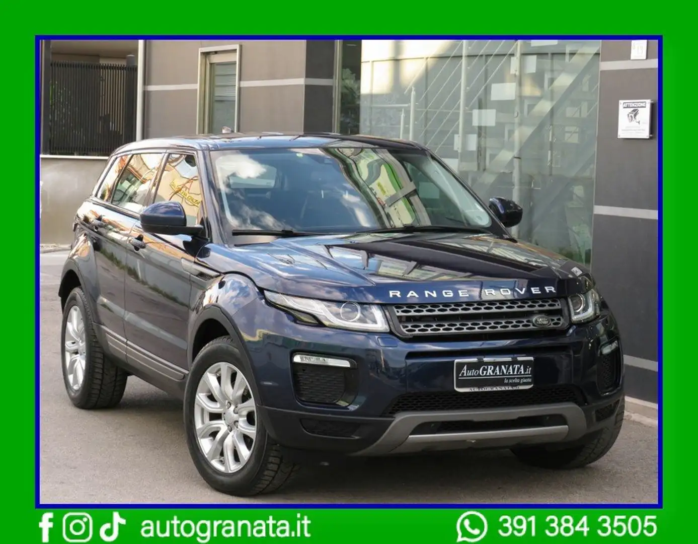 Land Rover Range Rover Evoque 2.0 TD4 4WD 150CV PELLE/NAVI/LED Blauw - 2