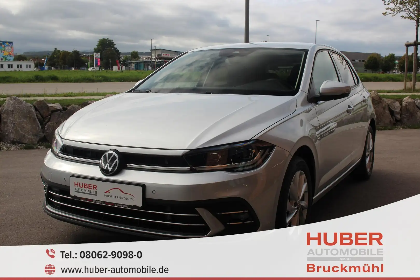 Volkswagen Polo 1.0l 85kW TSI VI STYLE CARPLAY/5-TÜRIG/METALLIC... Silber - 1