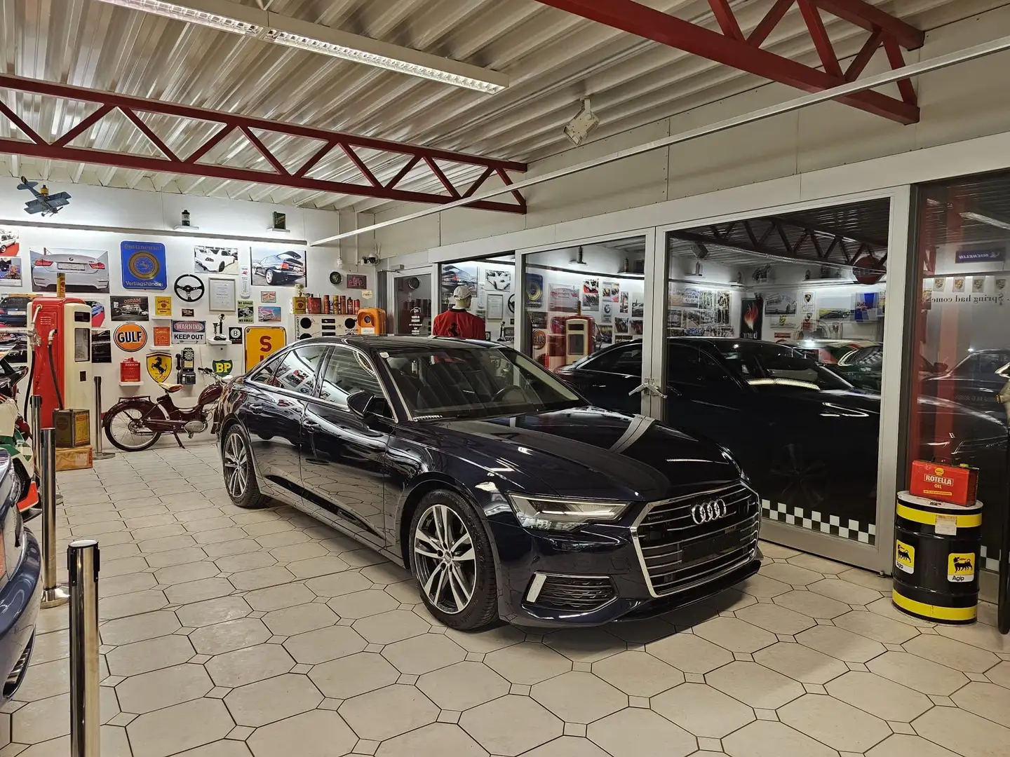 Audi A6 50 TDI quattro design Blau - 1