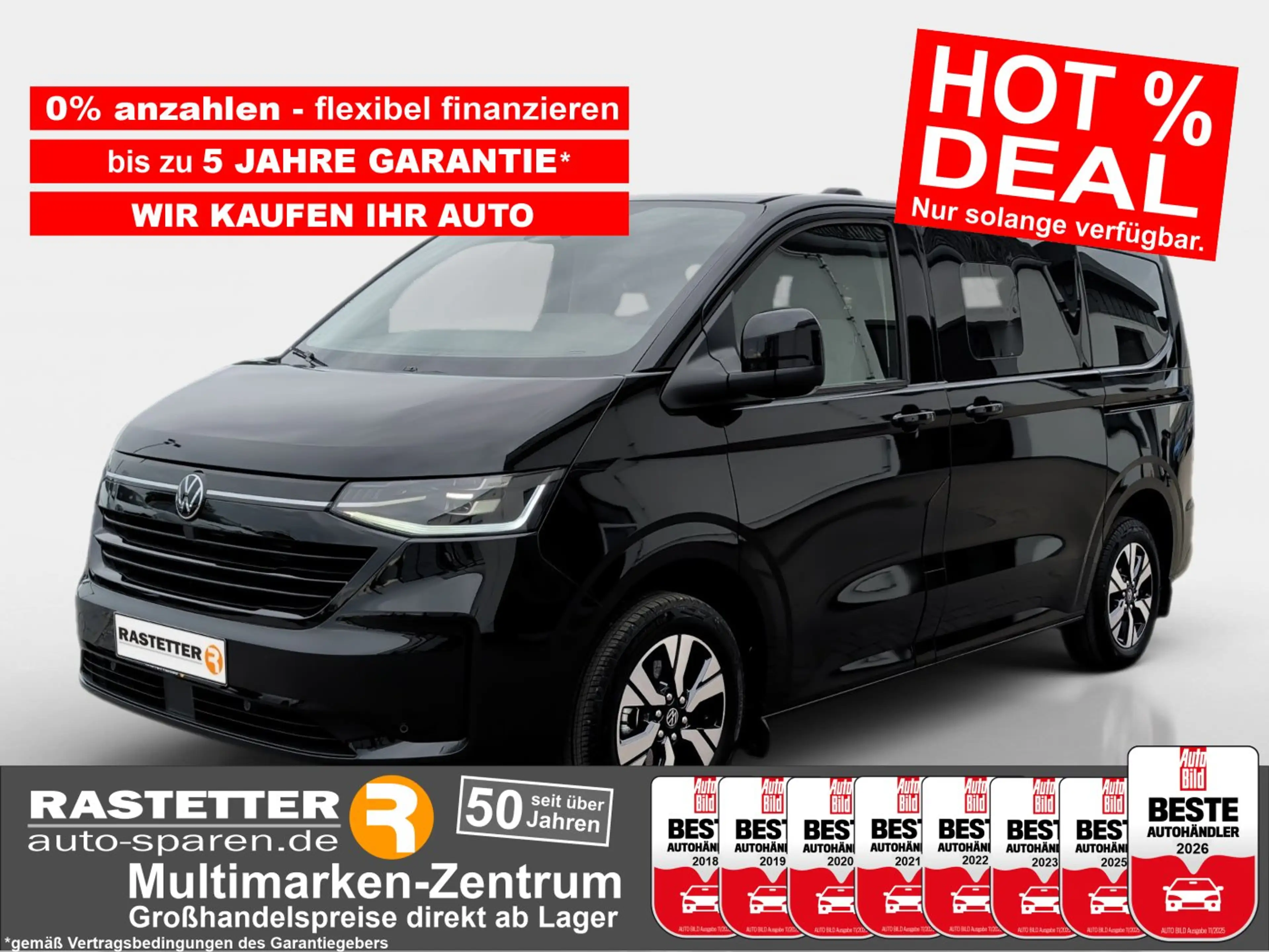 Volkswagen T7 Caravelle T7 e-Caravelle Style 8Sitze+AHK+Pano+Leder+Navi+Ma