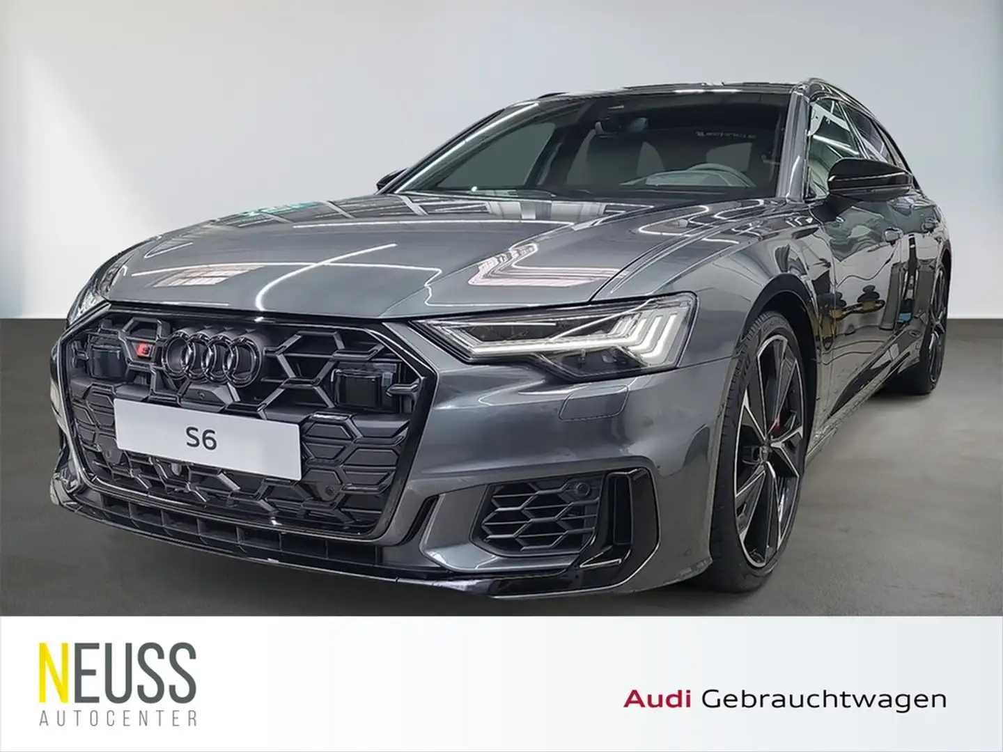 Audi S6 Avant TDI quattro PANO+HUD+STHZG+AHK+ACC+360° Grau - 1