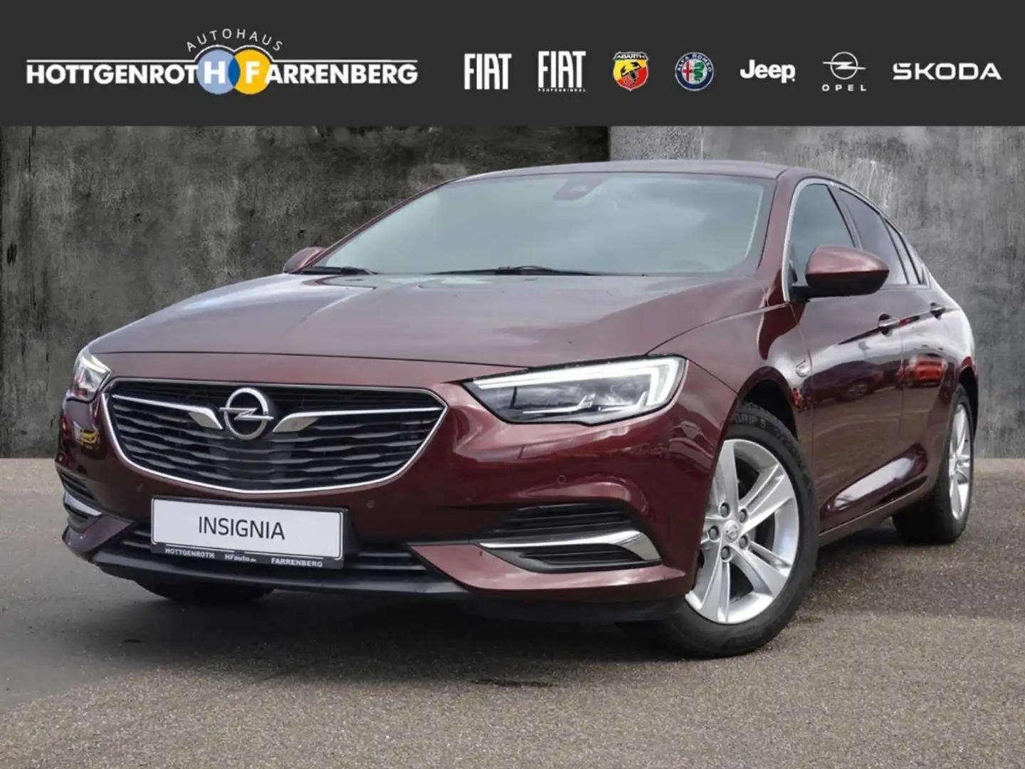 Opel Insignia B INNOVATION EU6d-T Grand Sport 1.6 DI Turbo Autom Braun - 1