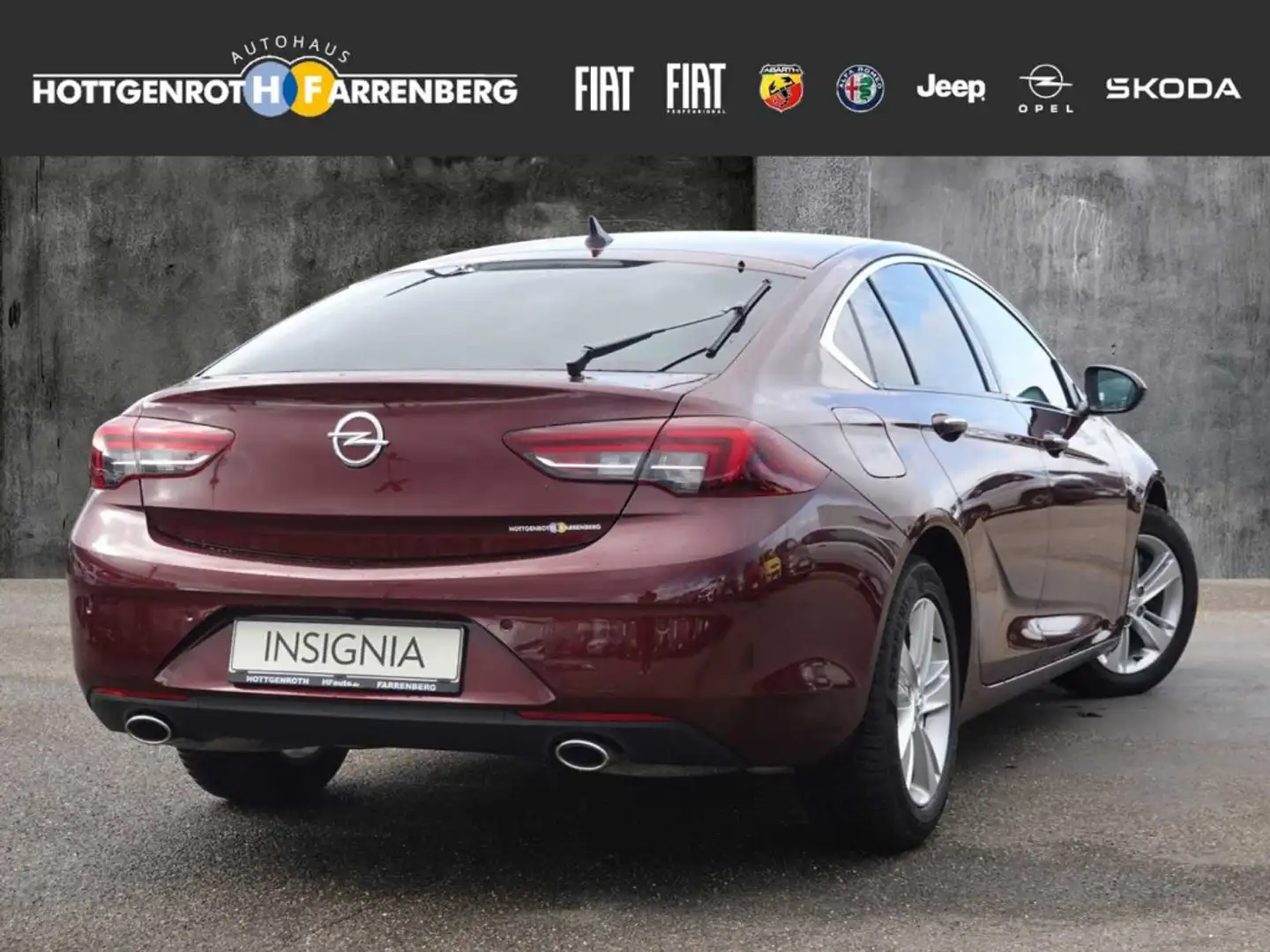 Opel Insignia B INNOVATION EU6d-T Grand Sport 1.6 DI Turbo Autom Braun - 2
