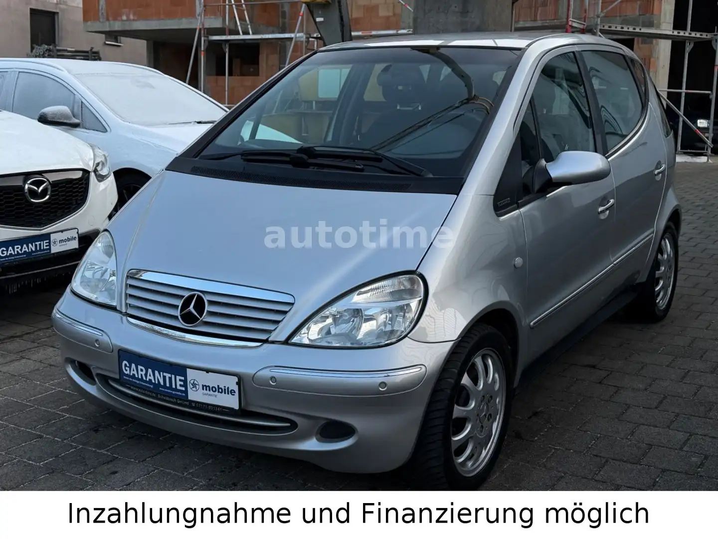 Mercedes-Benz A 190 ELEGANCE Lang-Automatik-Klima-Top Silber - 1