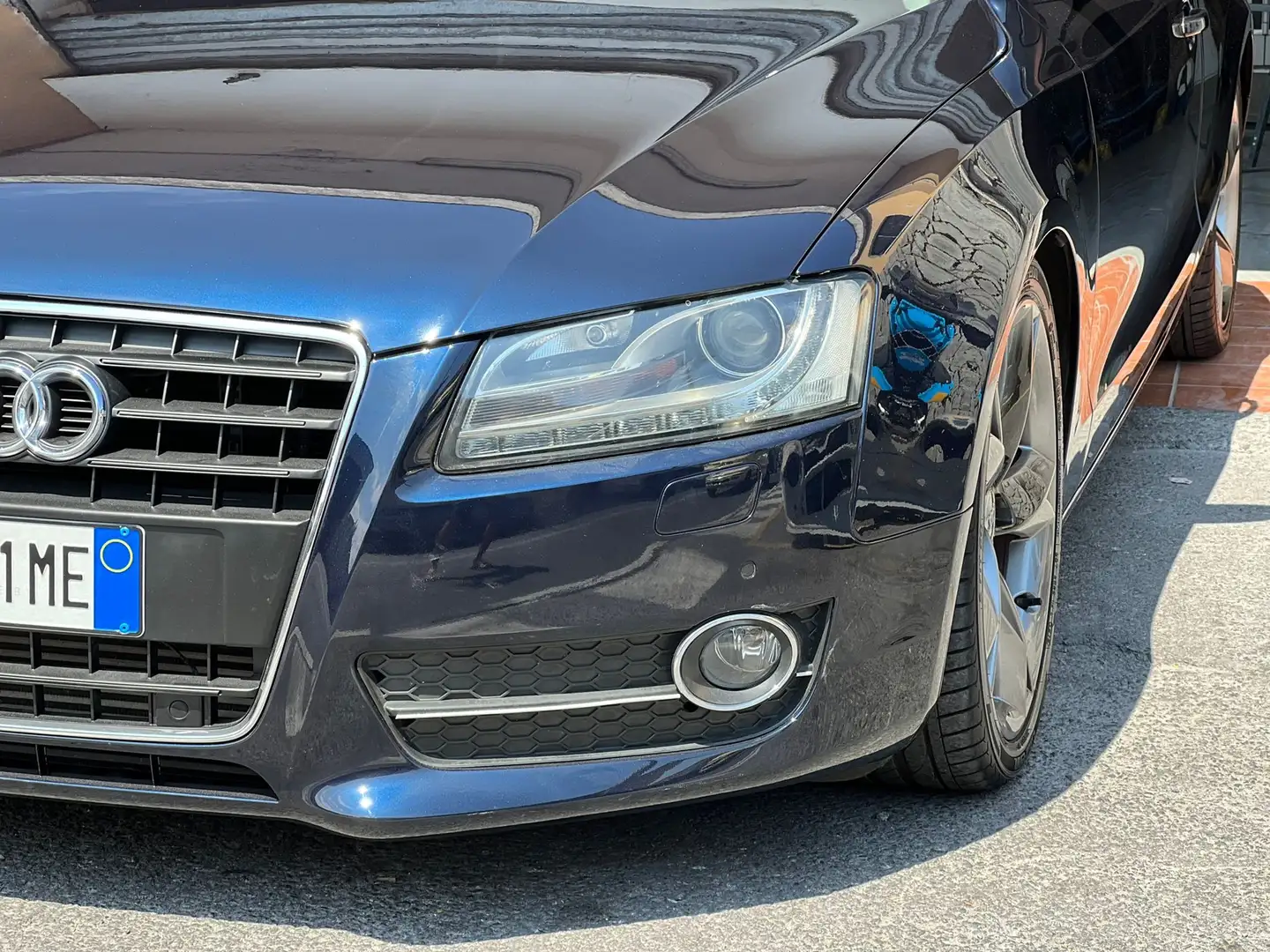 Audi A5 A5 I 2007 Coupe 2.7 V6 tdi Ambition multitronic Blu/Azzurro - 1