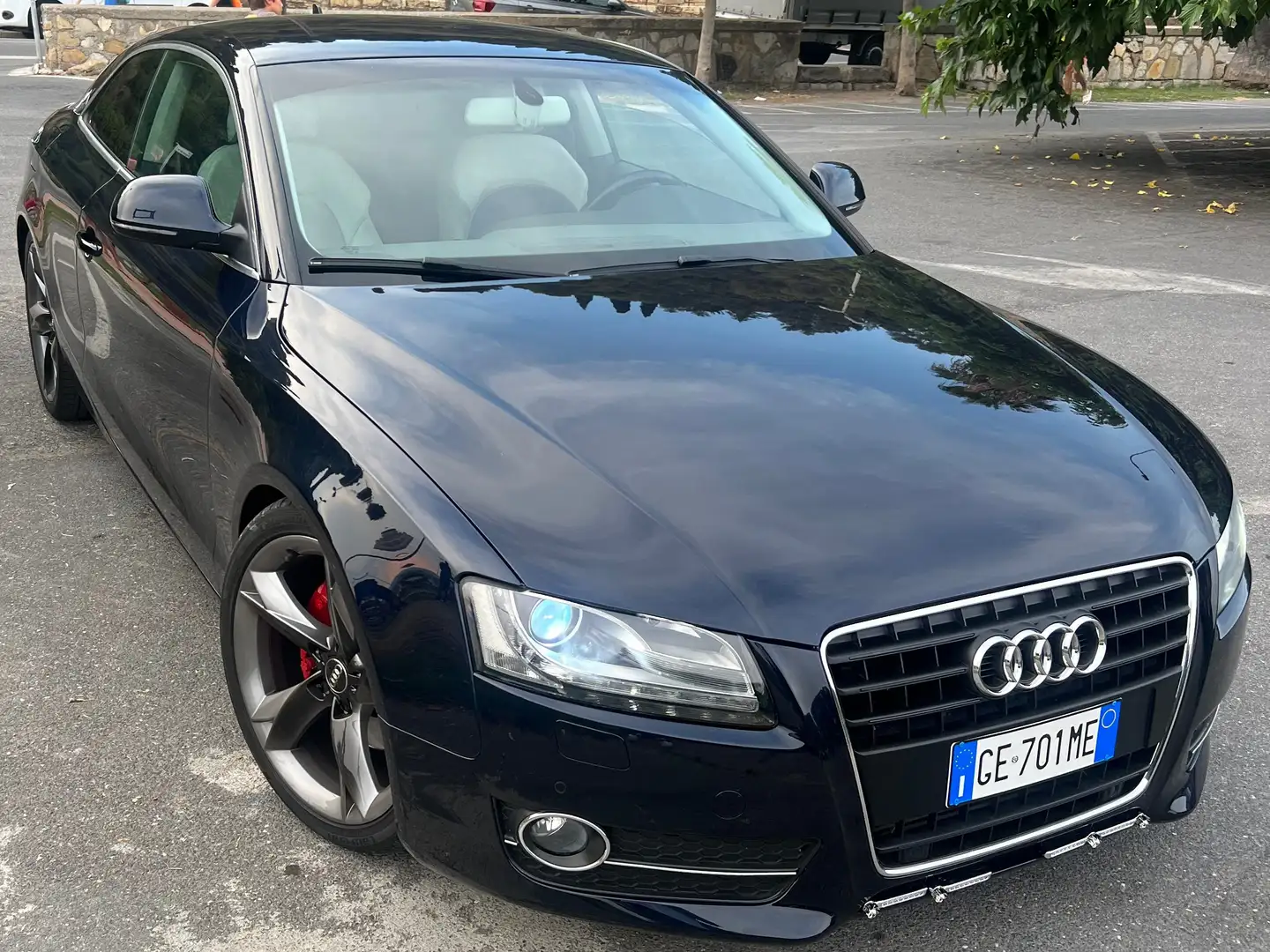 Audi A5 A5 I 2007 Coupe 2.7 V6 tdi Ambition multitronic Blu/Azzurro - 2