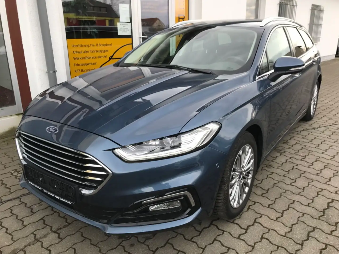 Ford Mondeo Kombi 187Ps  Hybrid Titanium LED/AHK/Sony Blau - 1