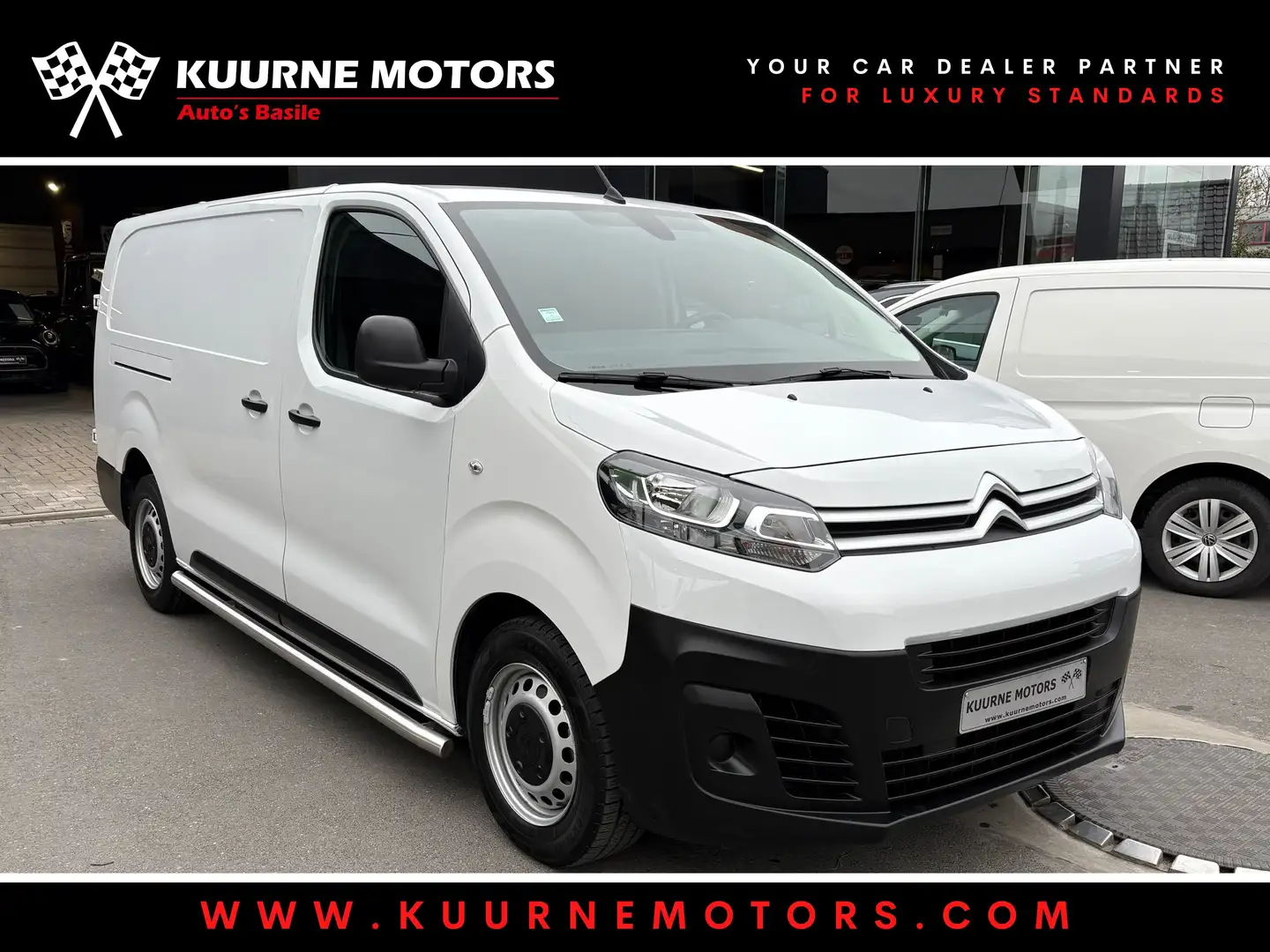 Citroen Jumpy 2.0HDI L3H1/GPS/Carplay/Cam/Pdc/Bt *1j garantie* Wit - 1