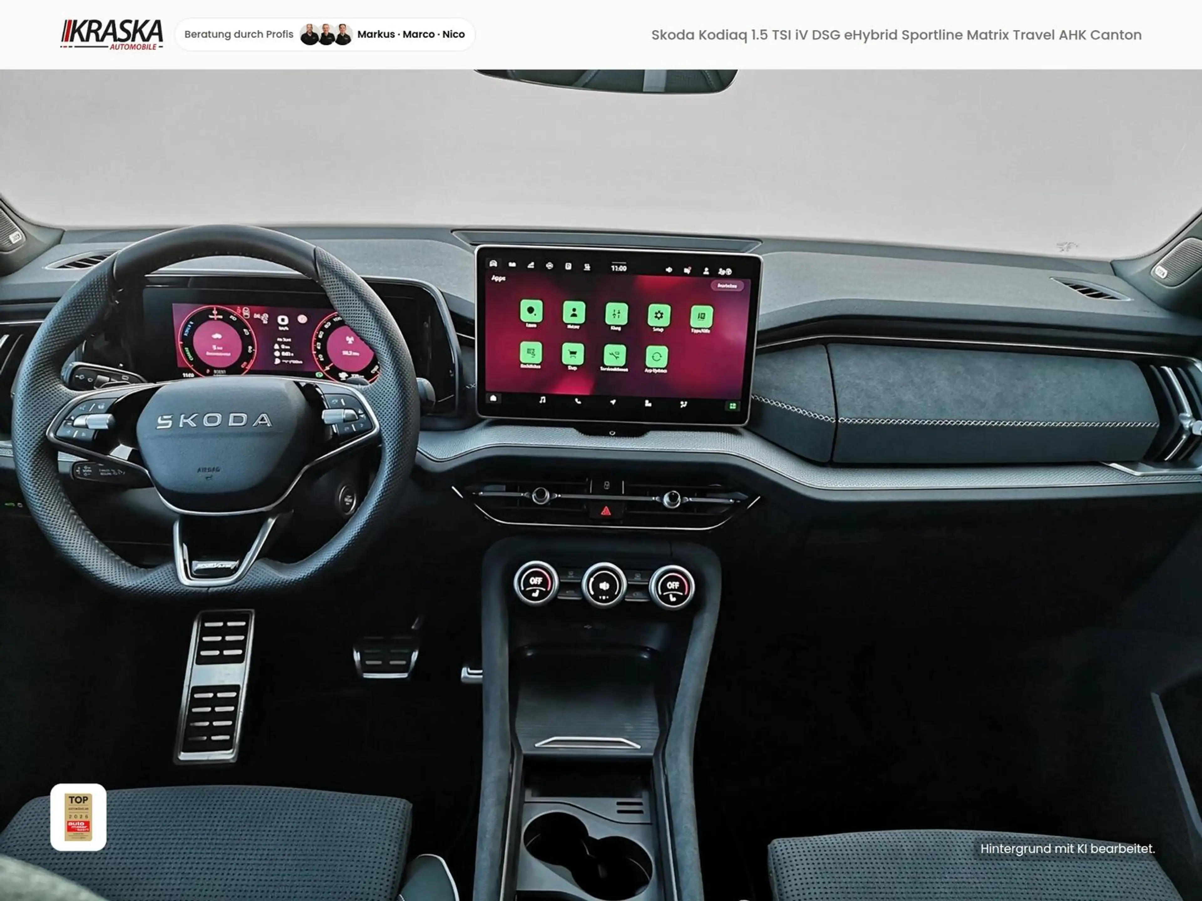 Skoda Kodiaq 1.5 TSI iV DSG eHybrid Sportline Matrix — photo 3