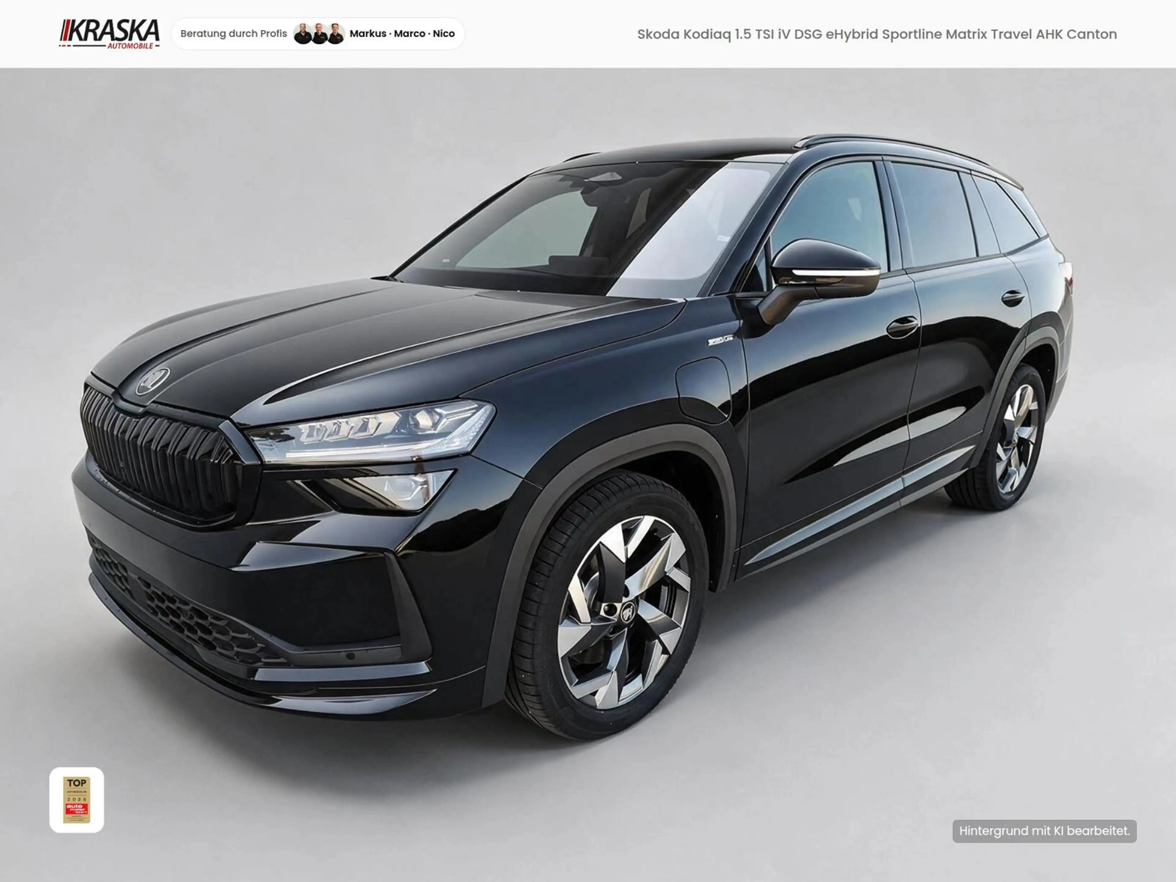 Skoda Kodiaq 1.5 TSI iV DSG eHybrid Sportline Matrix