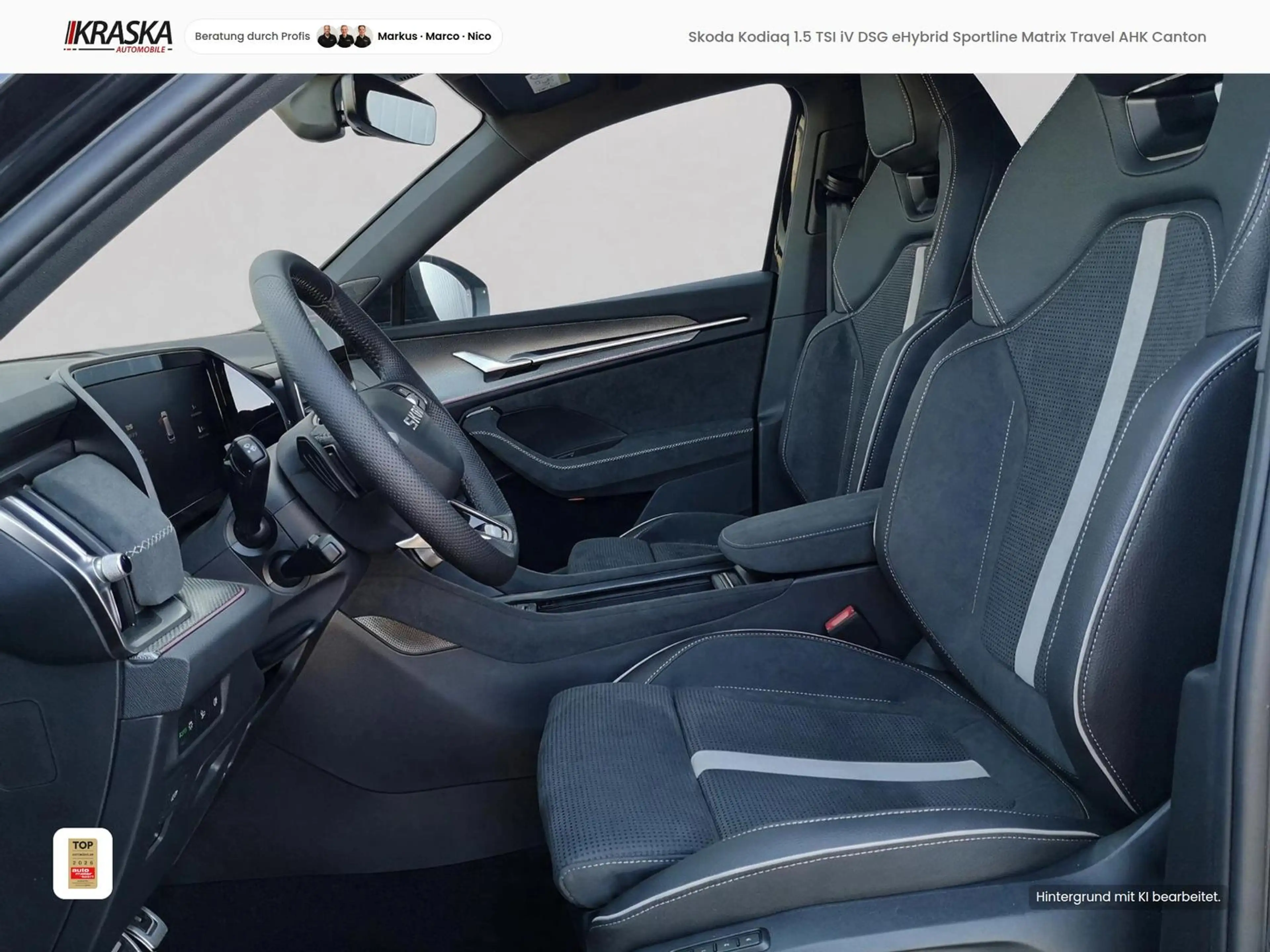 Skoda Kodiaq 1.5 TSI iV DSG eHybrid Sportline Matrix — photo 6