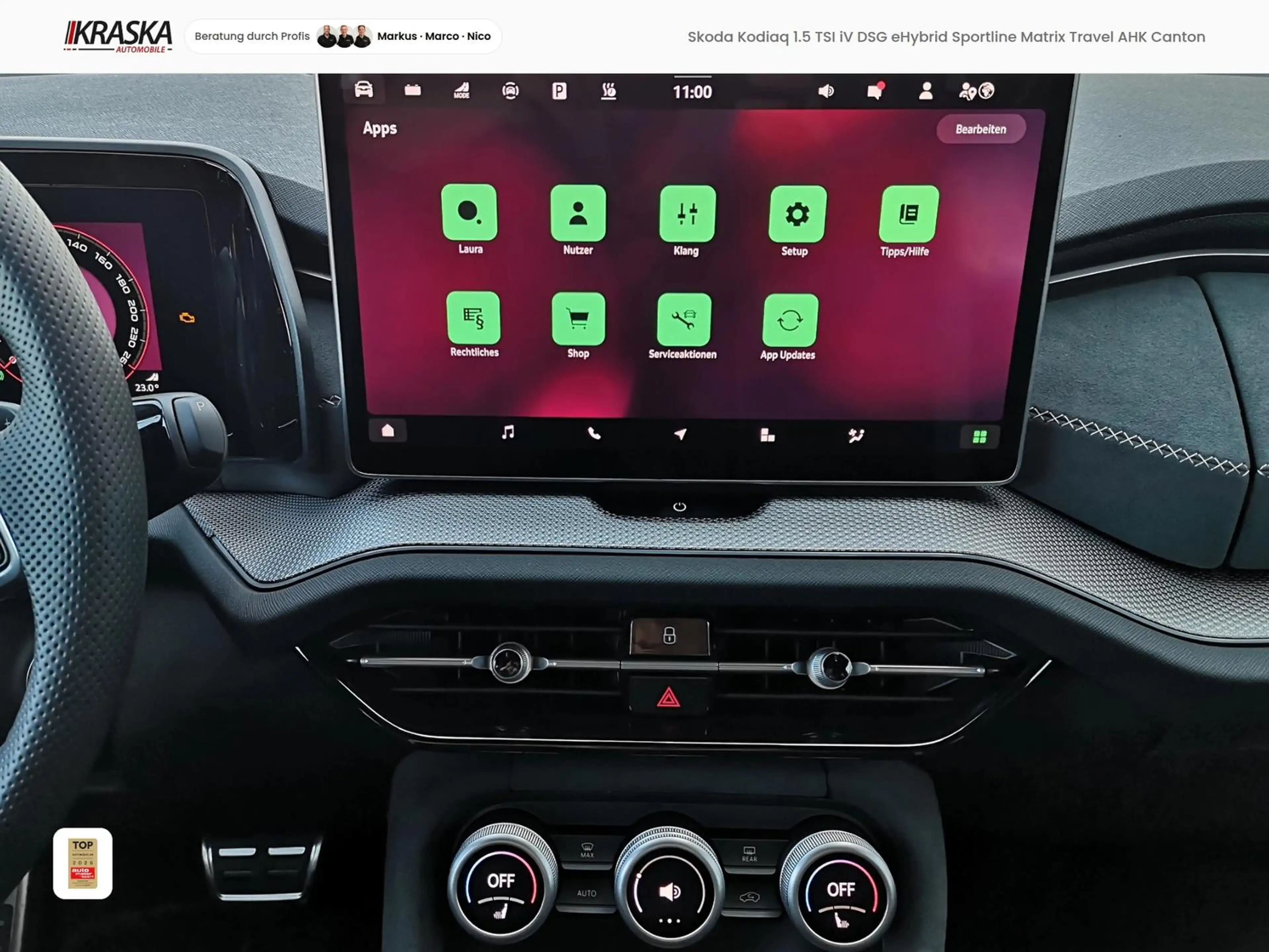 Skoda Kodiaq 1.5 TSI iV DSG eHybrid Sportline Matrix — photo 5