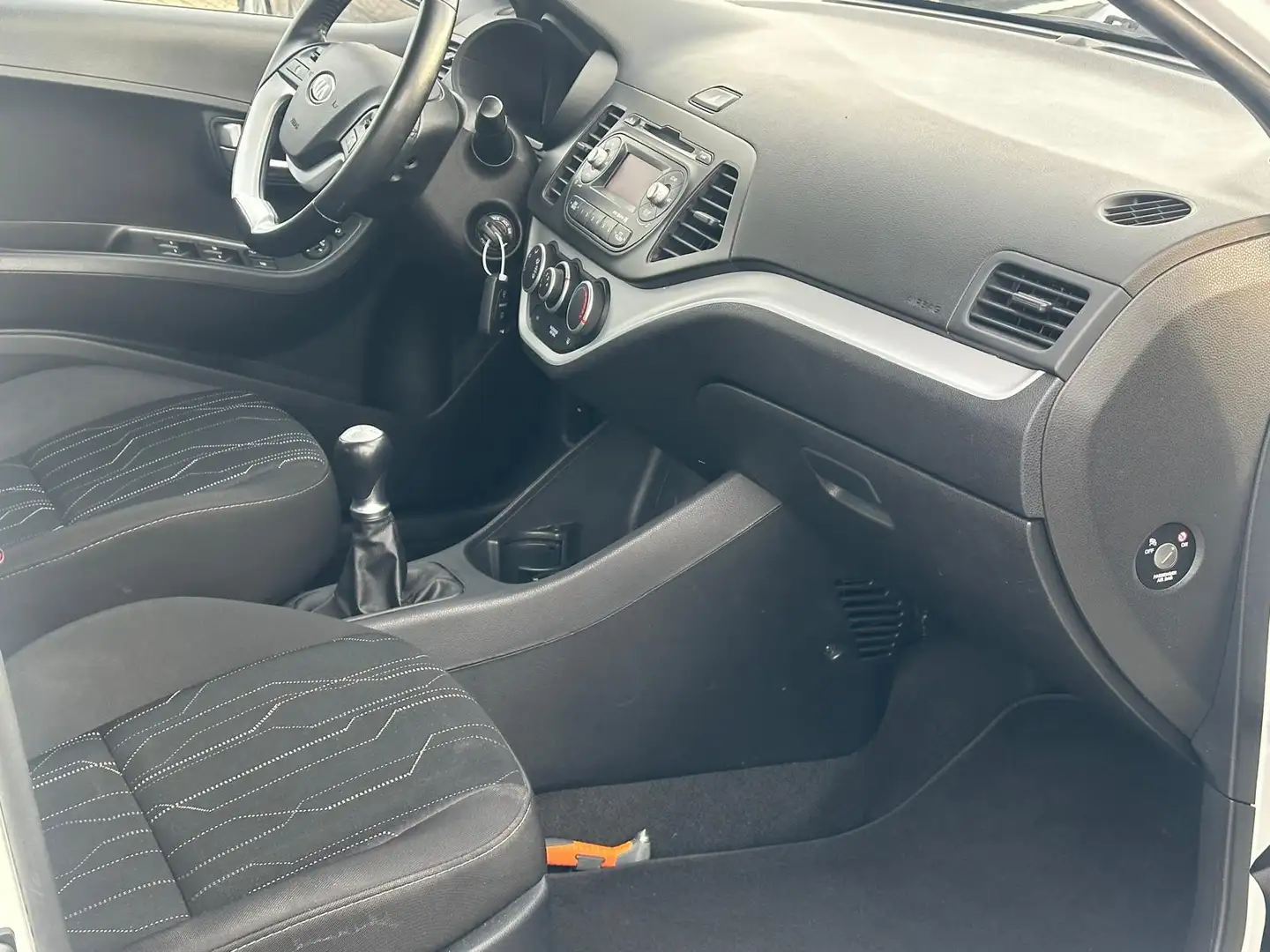 Kia Picanto 1.0 CVVT Design Edition/AIRCO/NW APK Blanc - 2