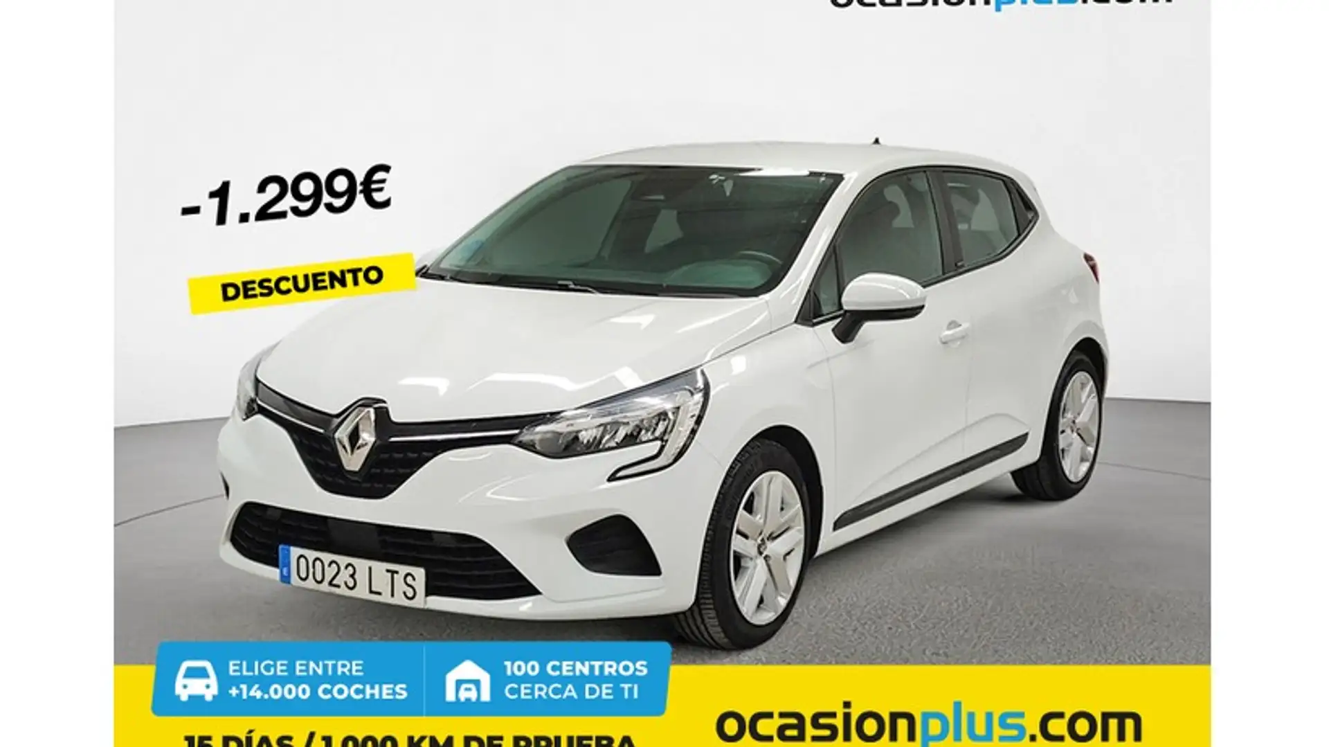 Renault Clio E-TECH Híbrido Intens 103kW Blanco - 1