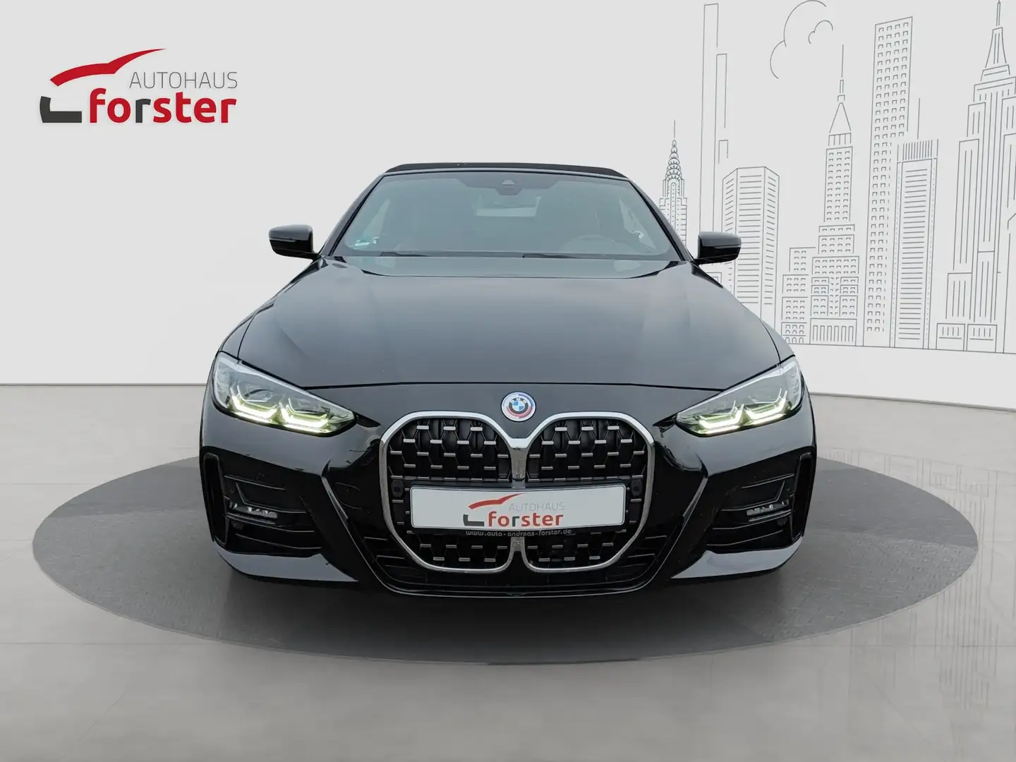 BMW 430 430i Cabrio M Sport Keyless HIFI Nackenheizung Zwart - 2