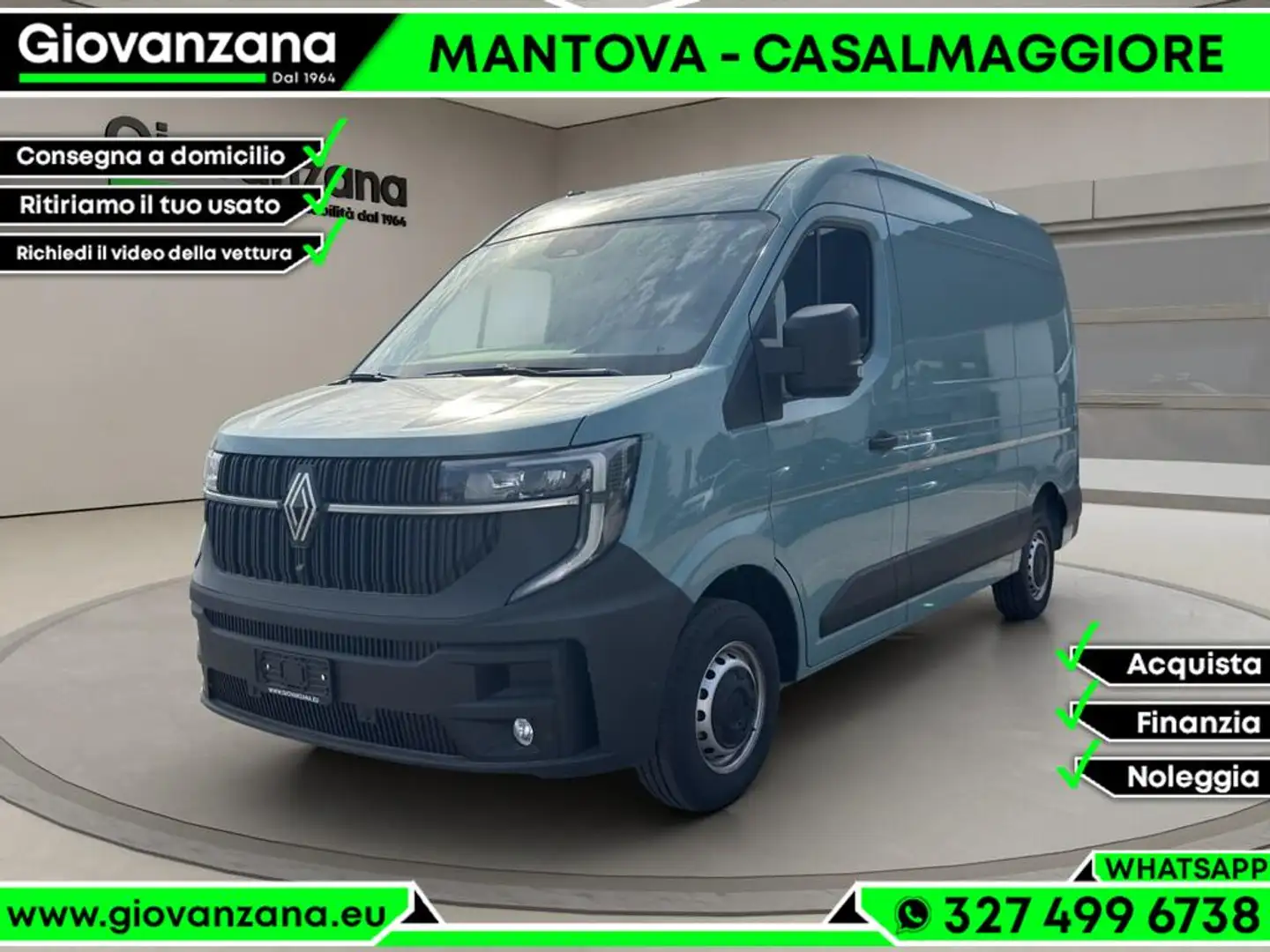 Renault Master T35 2.0 blue dci 150cv L2H2 KM0 Bleu - 1