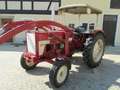 Oldtimer IHC MC Cormick 423 Traktor/ Schneeflug/ Frontlader Rot - thumbnail 9
