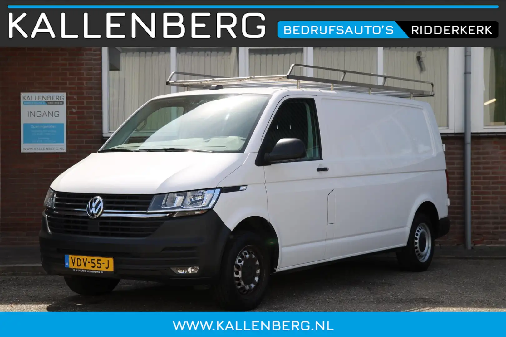 Volkswagen Transporter 2.0 TDI L2H1 Comfortline / App connect / Trekhaak Blanc - 1