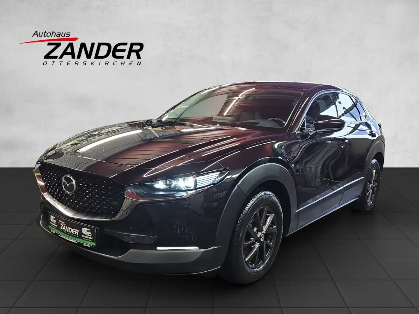 Mazda CX-30 Selection 2WD -viele Extras, 8fach bereift Zwart - 1