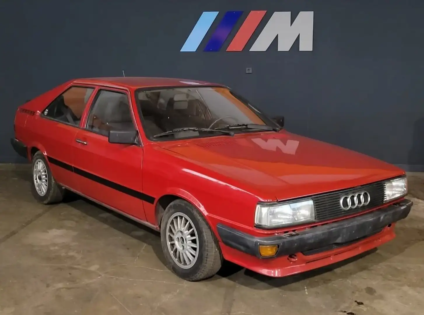 Audi Coupe Typ 81 *H-Zulassung*1,8l*90PS* Rood - 1