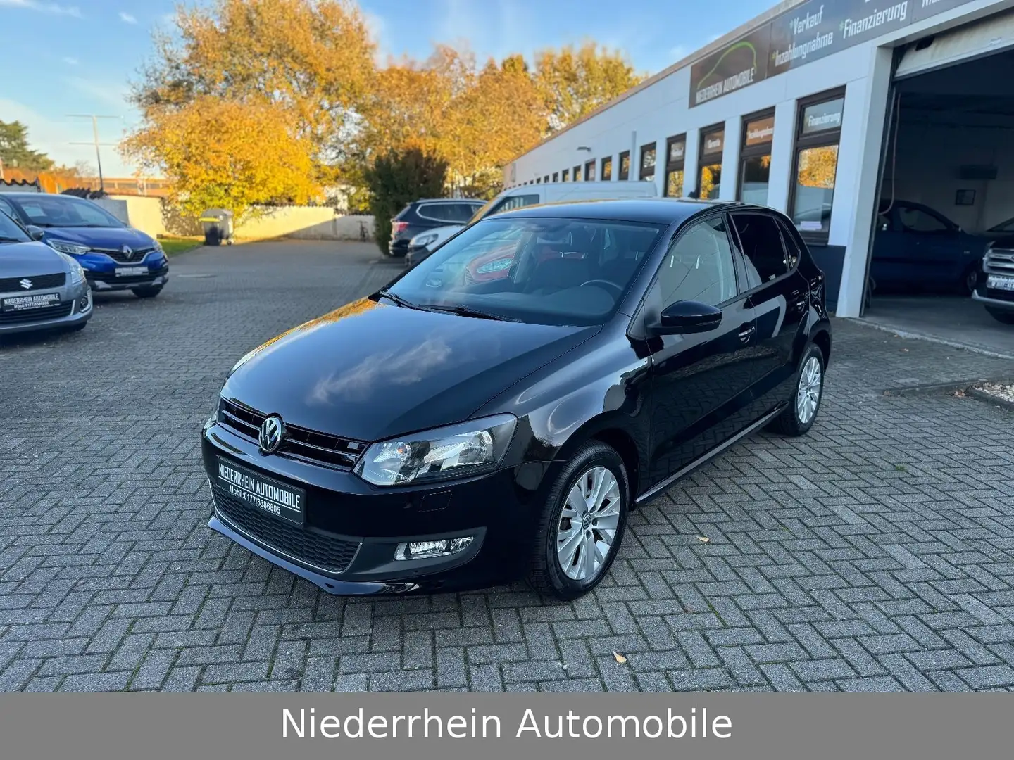 Volkswagen Polo V Life 1.Hand+SH+PDC+Tüv&AU Neu+Scheckheft Schwarz - 2