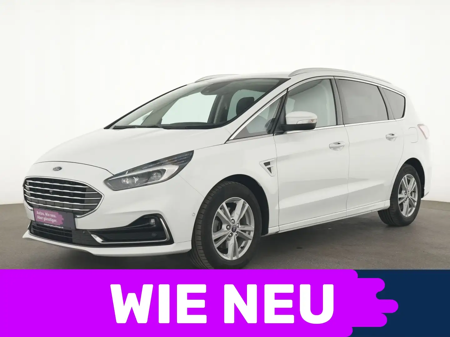 Ford S-Max Titanium CarPlay|AHK|Kamera|Navi|LED|SHZ Weiß - 1