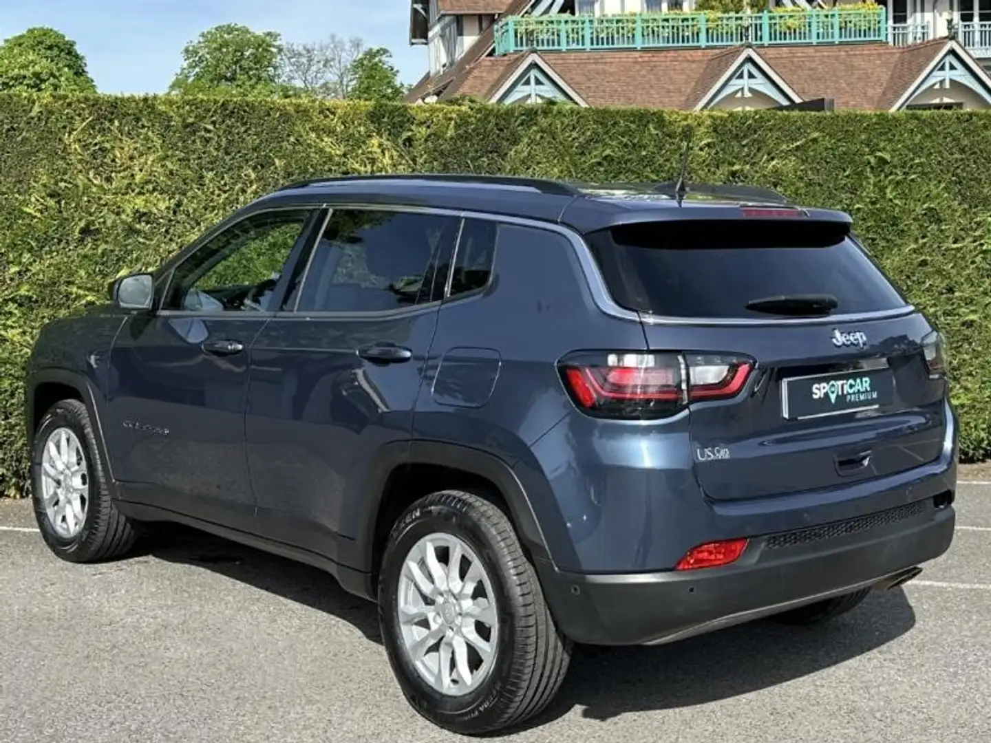 Jeep Compass 1.3 Turbo T4 190ch PHEV 4xe Limited AT6 eAWD Bleu - 2
