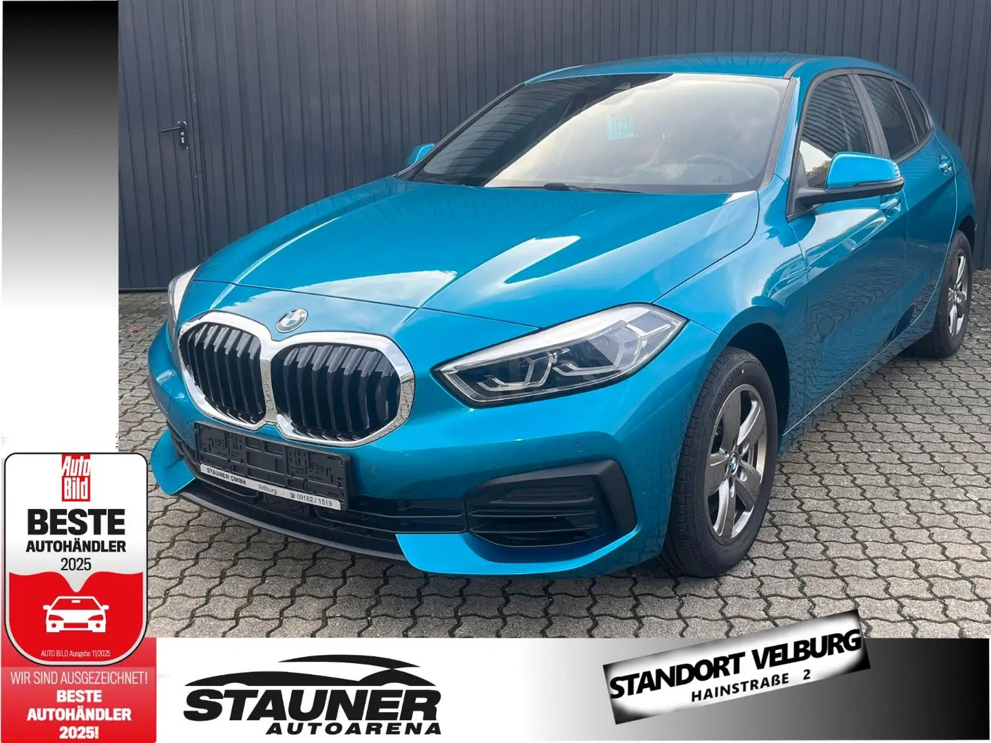 BMW 116 i 5-Türer/ AHK/Lenkradheiz/LED/Navi/Sitzh Bleu - 1