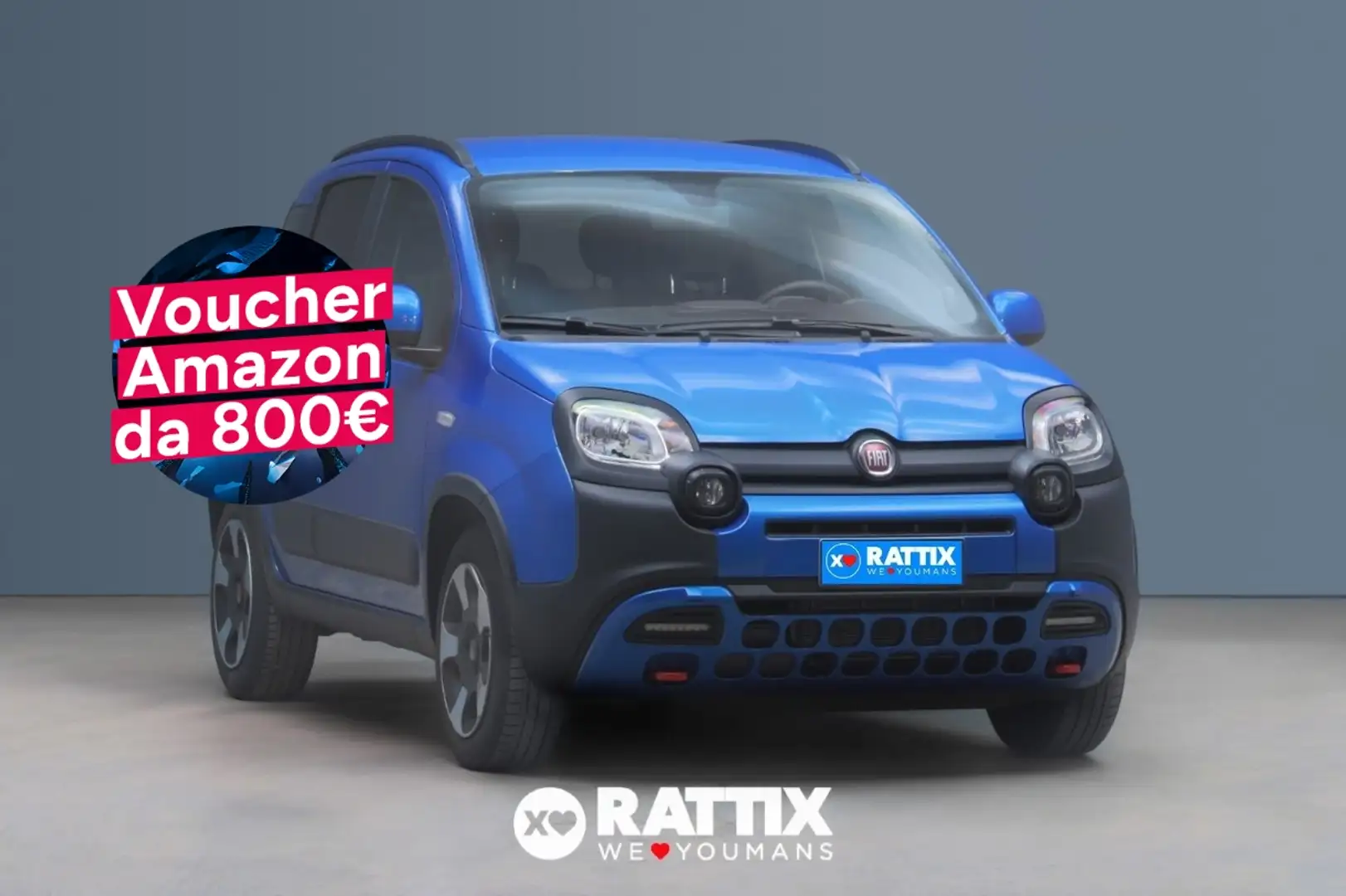 Fiat Panda 1.0 Firefly Hybrid 70CV Cross 5p.ti Bleu - 1