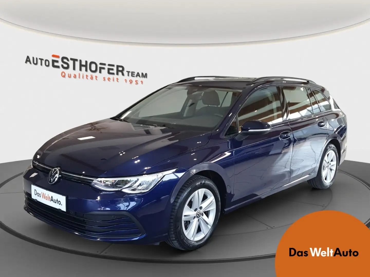 Volkswagen Golf Variant Life TDI Blau - 1