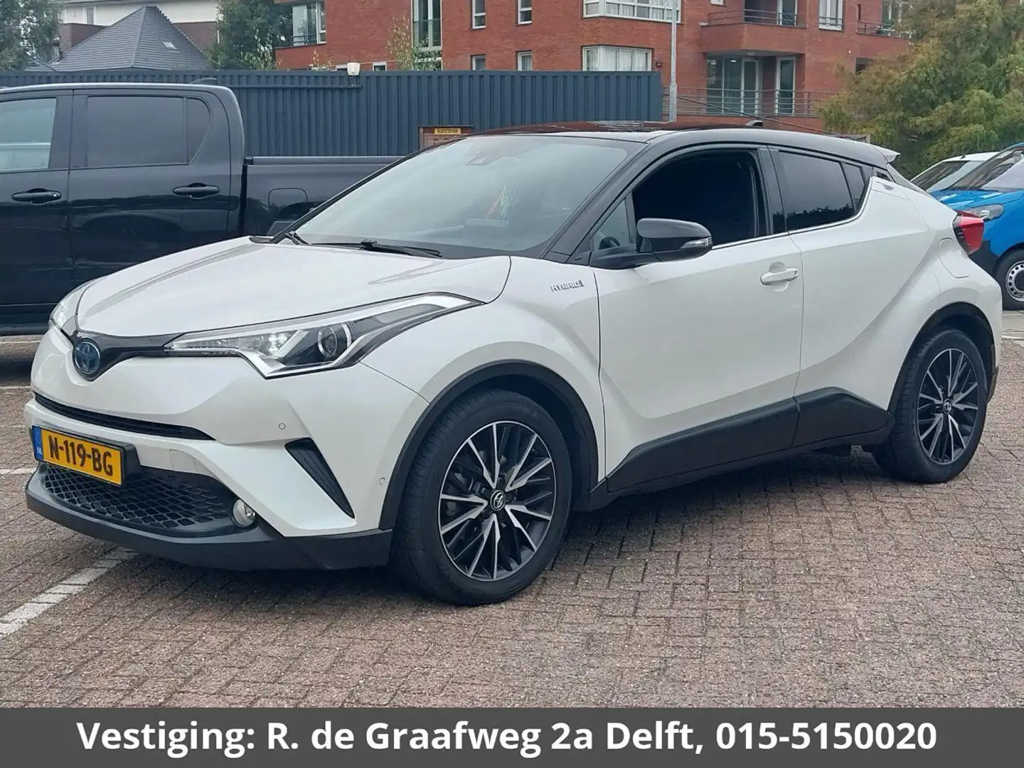 Toyota C-HR 1.8 Hybrid Executive Limited Bi-Tone | Stoelverwar Blanc - 1