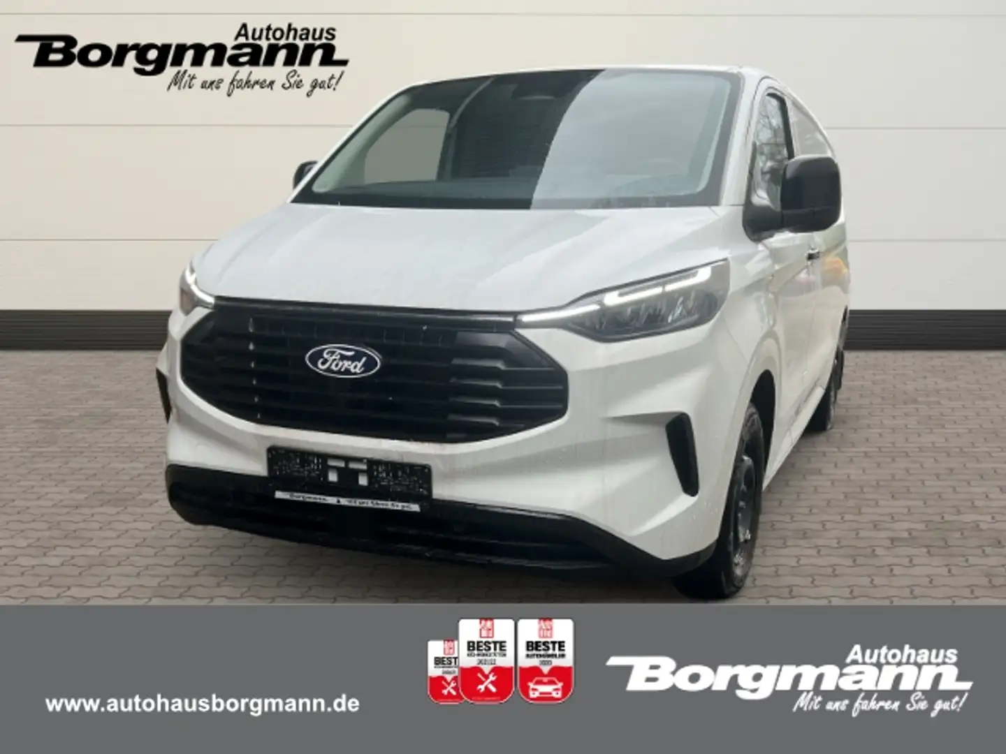 Ford Transit Custom Kasten 300 L2 Trend FWD 2.0 / 36.890€ Netto / sofo Weiß - 1
