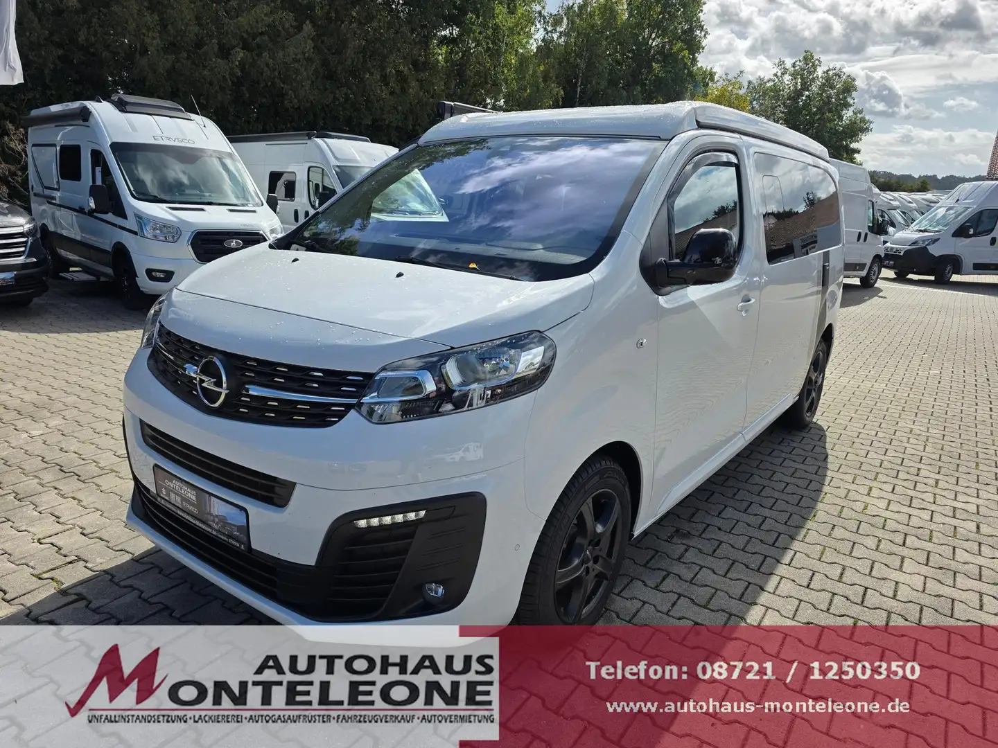 Opel Vivaro Vivaro Alpincamper | 5 Sitzer | Aufstelldach Blanc - 1