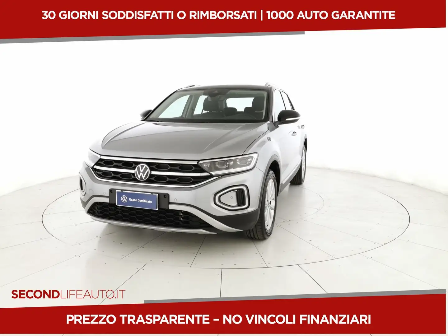 Volkswagen T-Roc I 2022 1.0 tsi Style Argento - 1