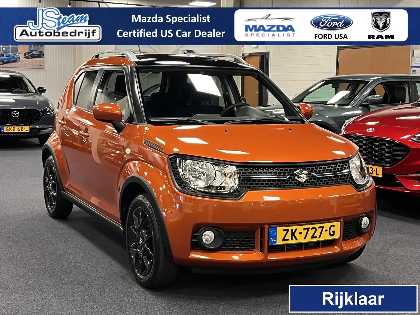 Suzuki Ignis 1.2 Select Airco Camera Apple CarPlay Trekhaak Oranje - 1