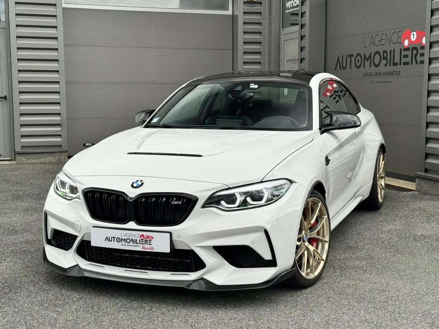 BMW M2 CS 3.0 450 F87 DKG7 - Origine France Blanc - 1