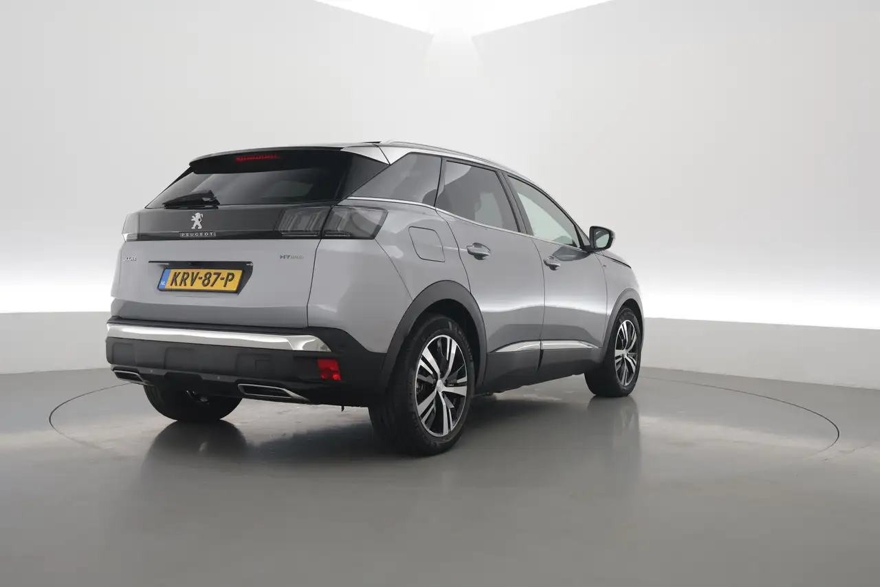 Peugeot 3008 1.6 HYbrid 225 GT Rijklaar!! Pano Adapt. Cru, миниатюра 2