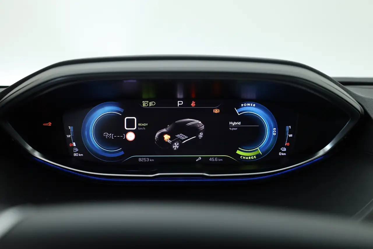 Peugeot 3008 1.6 HYbrid 225 GT Rijklaar!! Pano Adapt. Cru, миниатюра 15