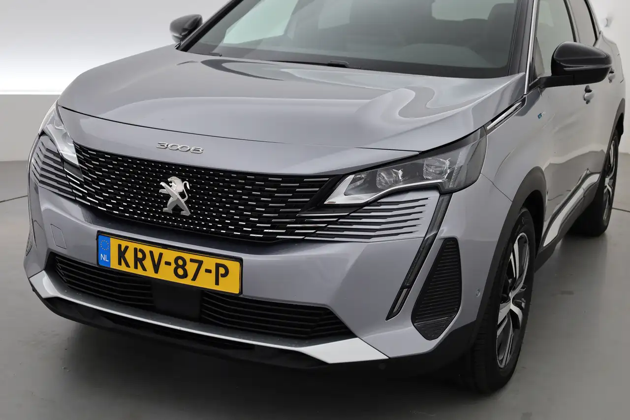 Peugeot 3008 1.6 HYbrid 225 GT Rijklaar!! Pano Adapt. Cru, миниатюра 29