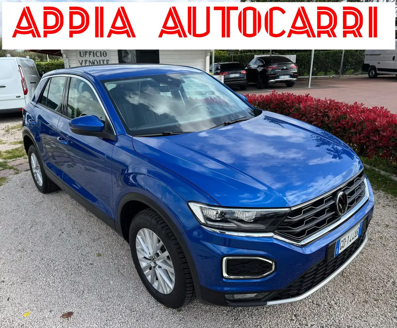 Volkswagen T-Roc 2.0tdi Style 150cv DSG LED NAVI 2XPDC UNIPRO Bleu - 1