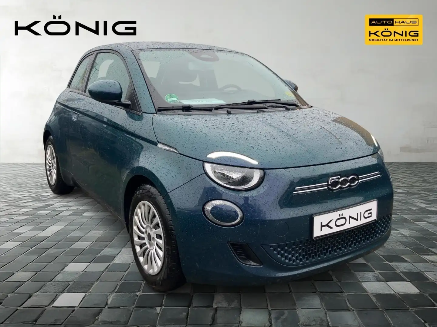 Fiat 500e MY23 118PS 42kWh KLIMA*CARPLAY*TEMPOMAT*DAB Grün - 2