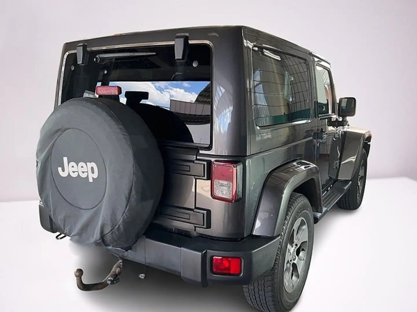 Jeep Wrangler 2.8D SAHARA Autom Navi/Leder/Ahk Grau - 2