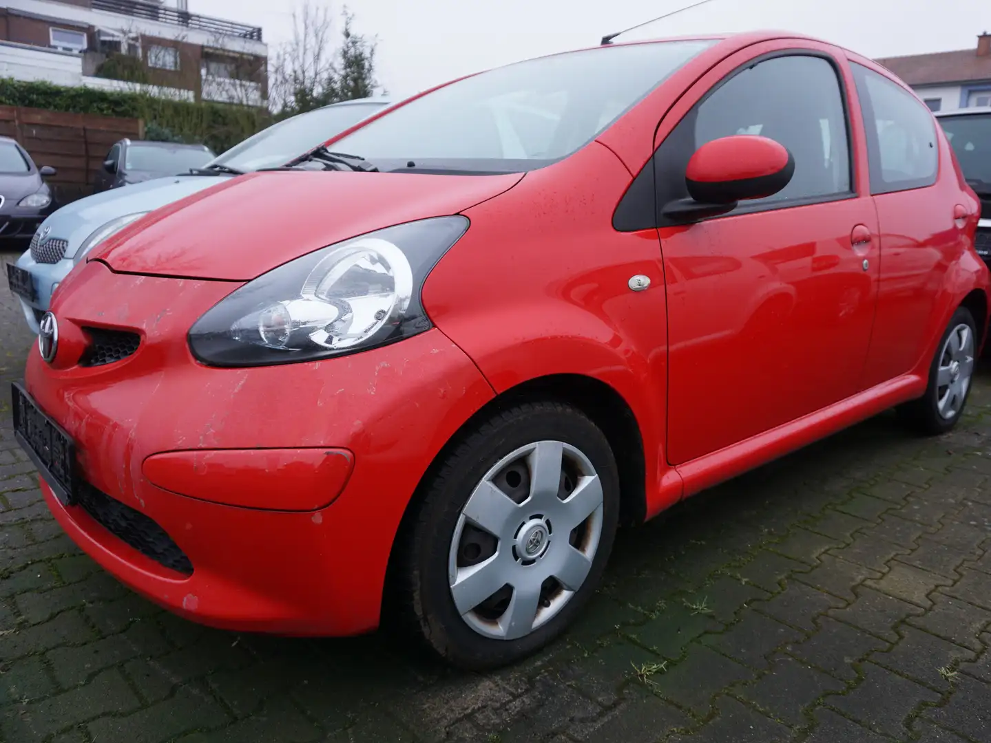 Toyota Aygo Basis /KLIMA/EURO4/SCHECKHEFT/TÜV BIS 12-2025/ Rot - 1