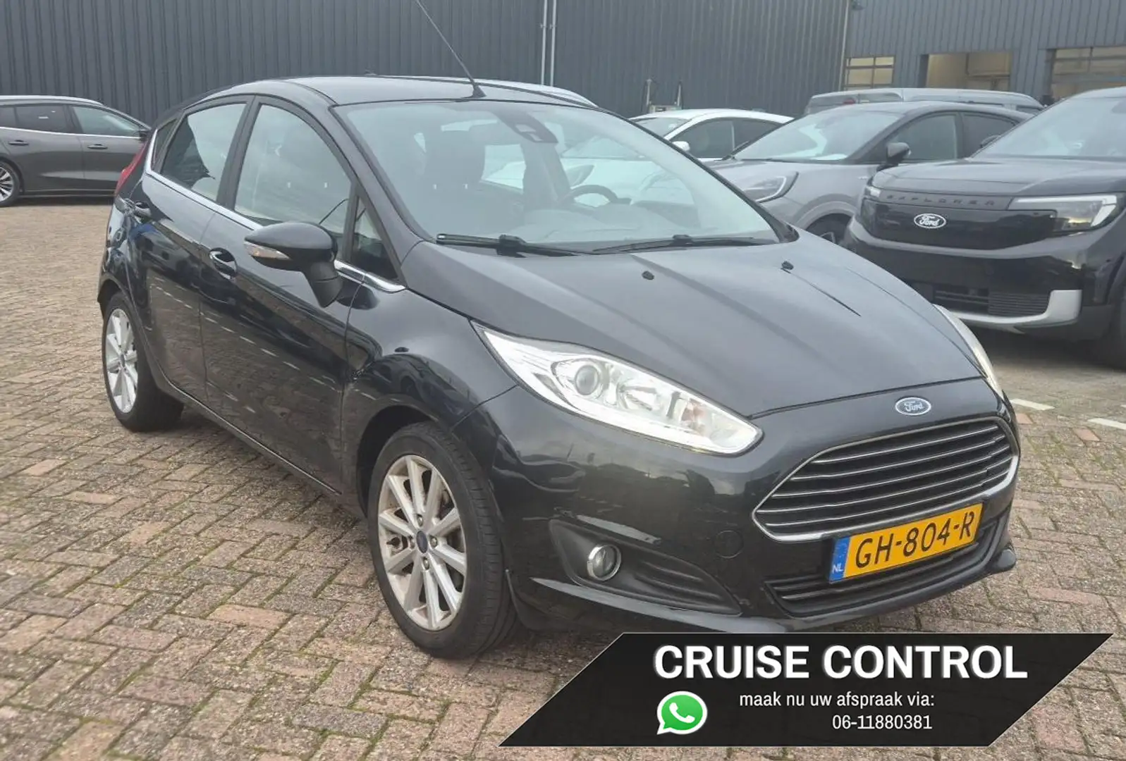 Ford Fiesta 1.0 EcoBoost 5 deurs Titanium | VAN 1e EIGENAAR | Noir - 1