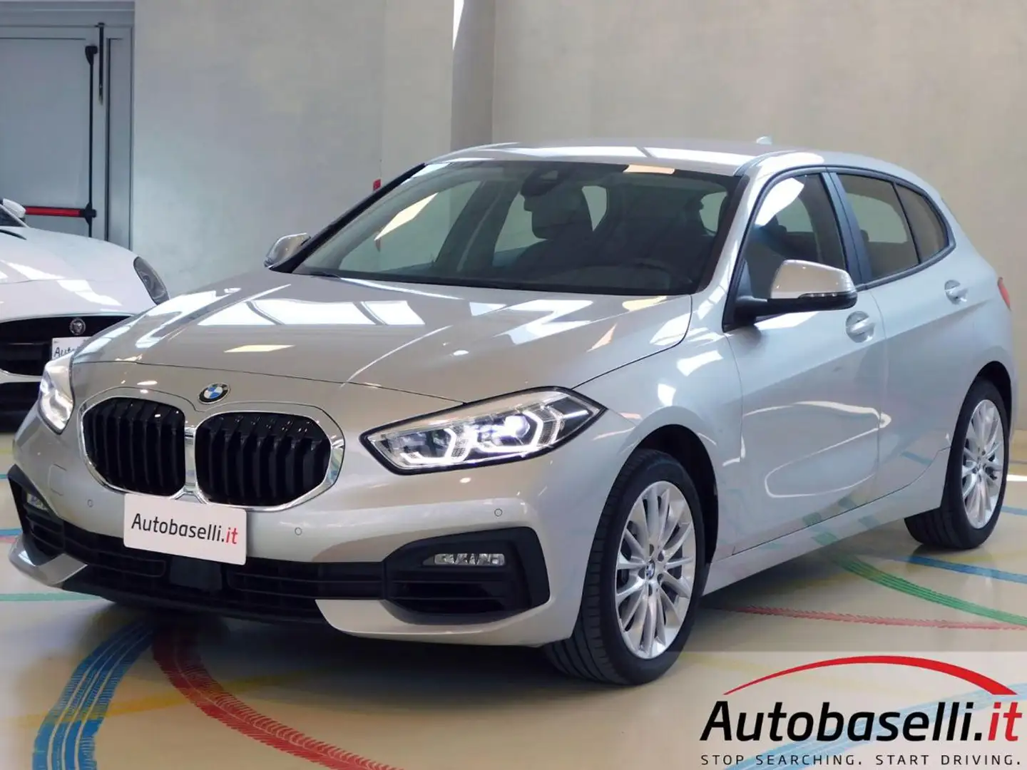 BMW 118 i BUSINESS ADVANTAGE 5PORTE, UNICO PROPRIETARIO Argento - 1