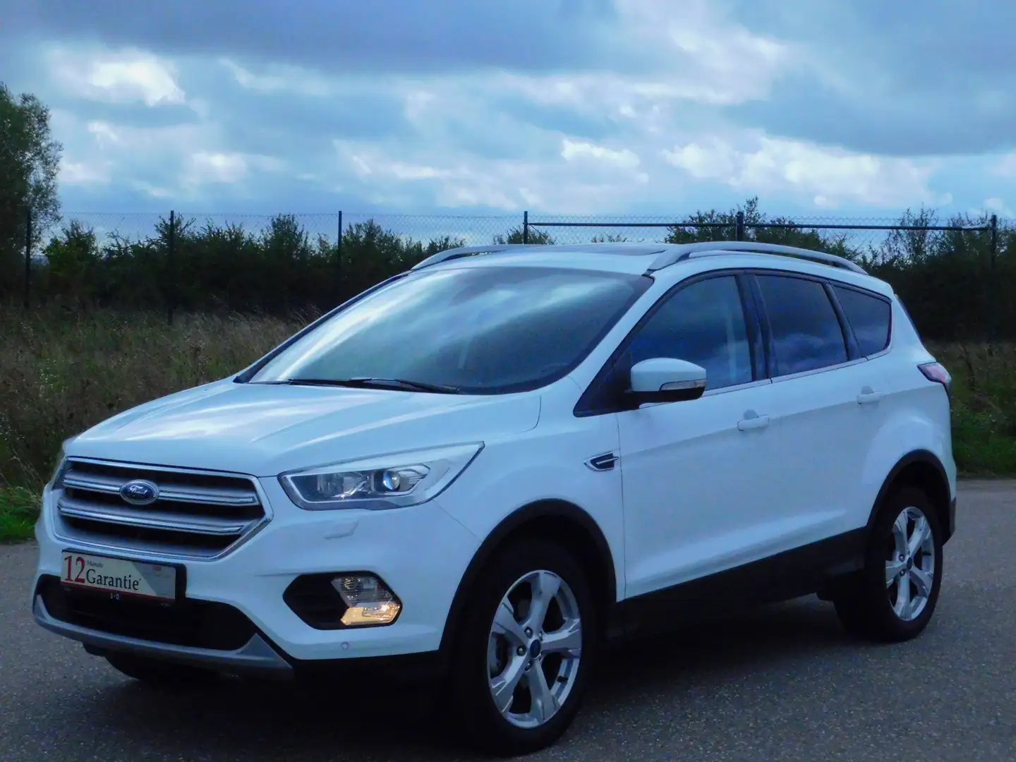 Ford Kuga Titanium PANORAMADACH AHK KAMERA SH Blanc - 1